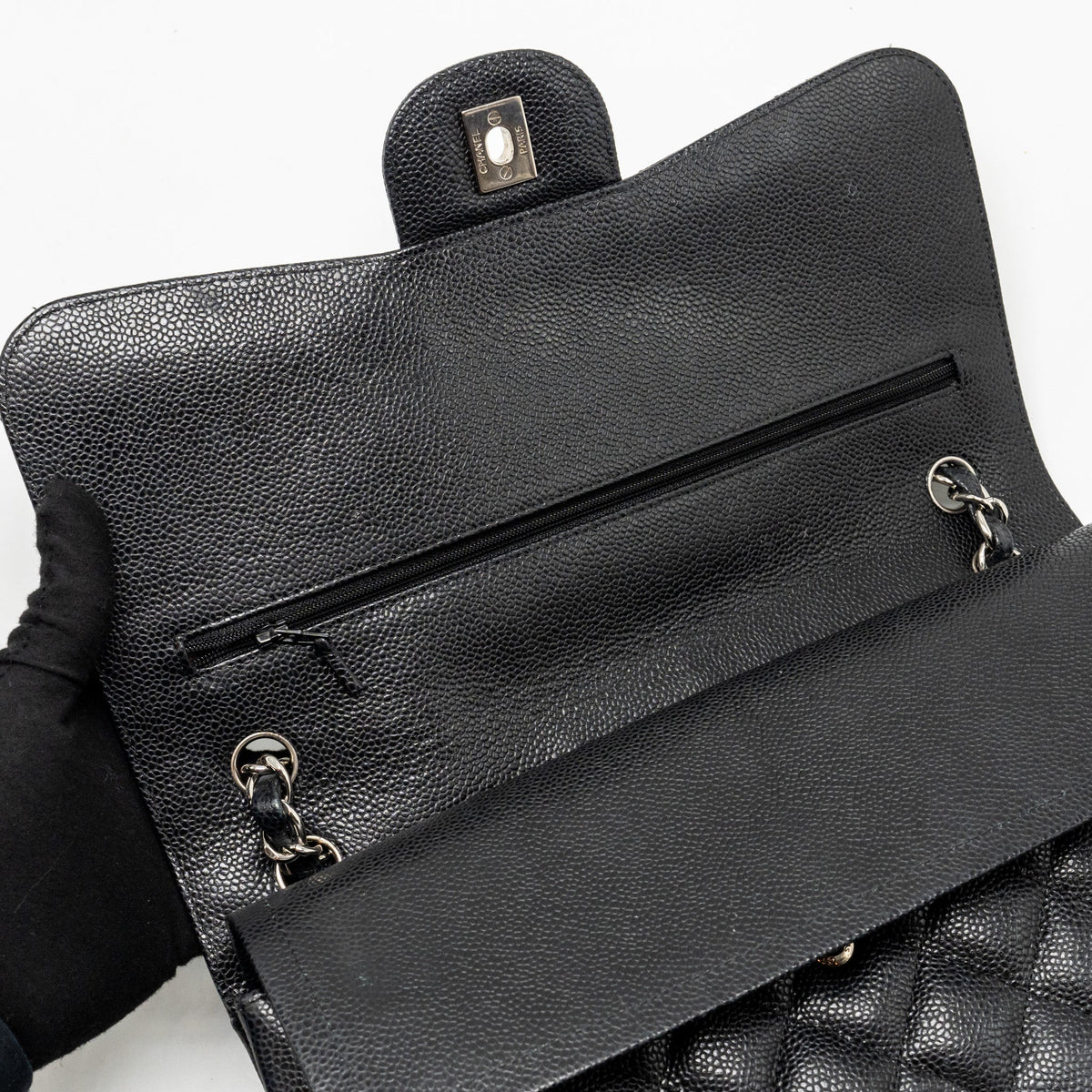 chanel-jumbo-classic-double-flap-bag-caviar-black-shw-7