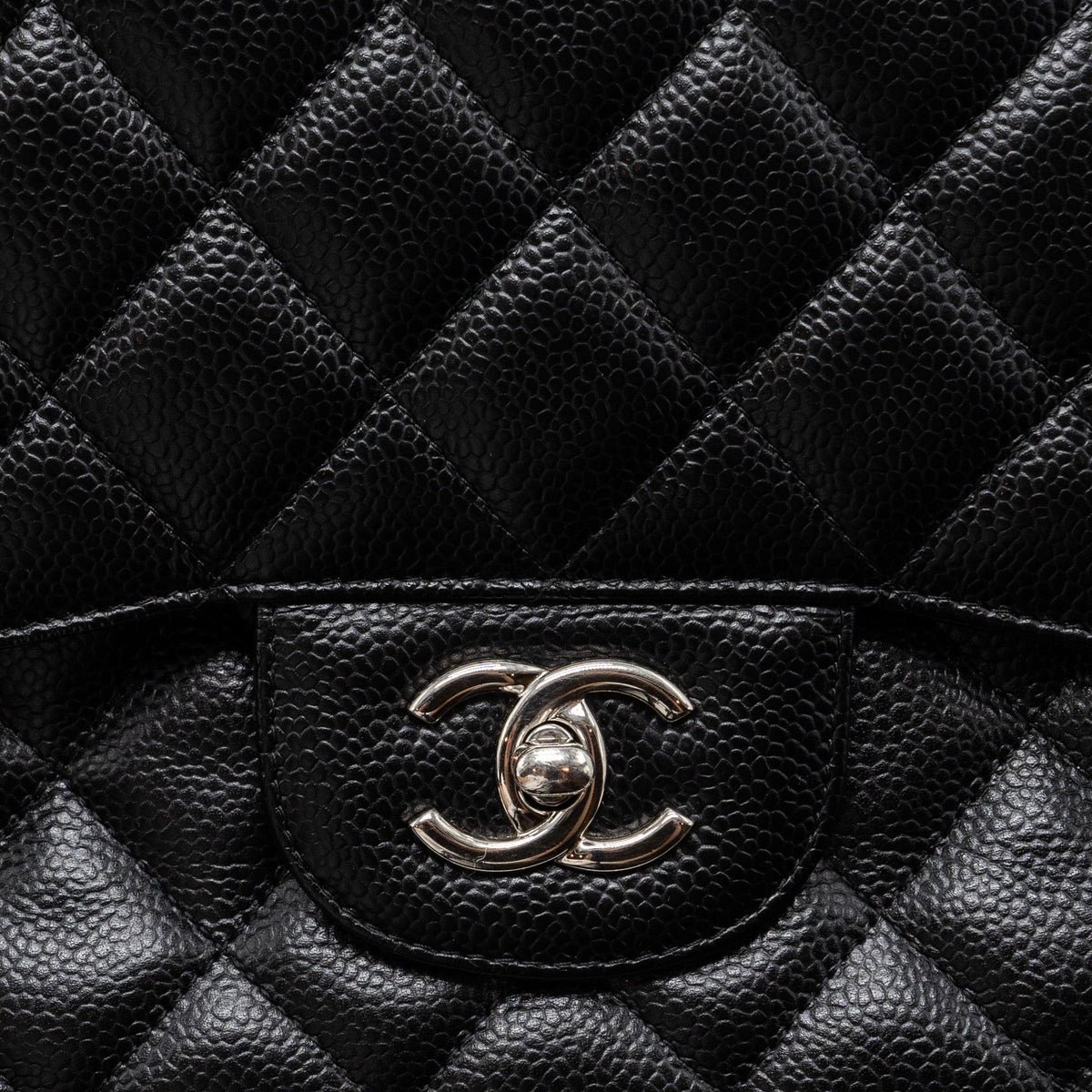 chanel-classic-double-flap-jumbo-caviar-black-shw