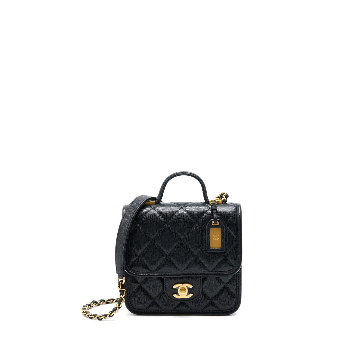 chanel-22k-top-handle-messenger-bag-caviar-black-brushed-ghwmicrochip