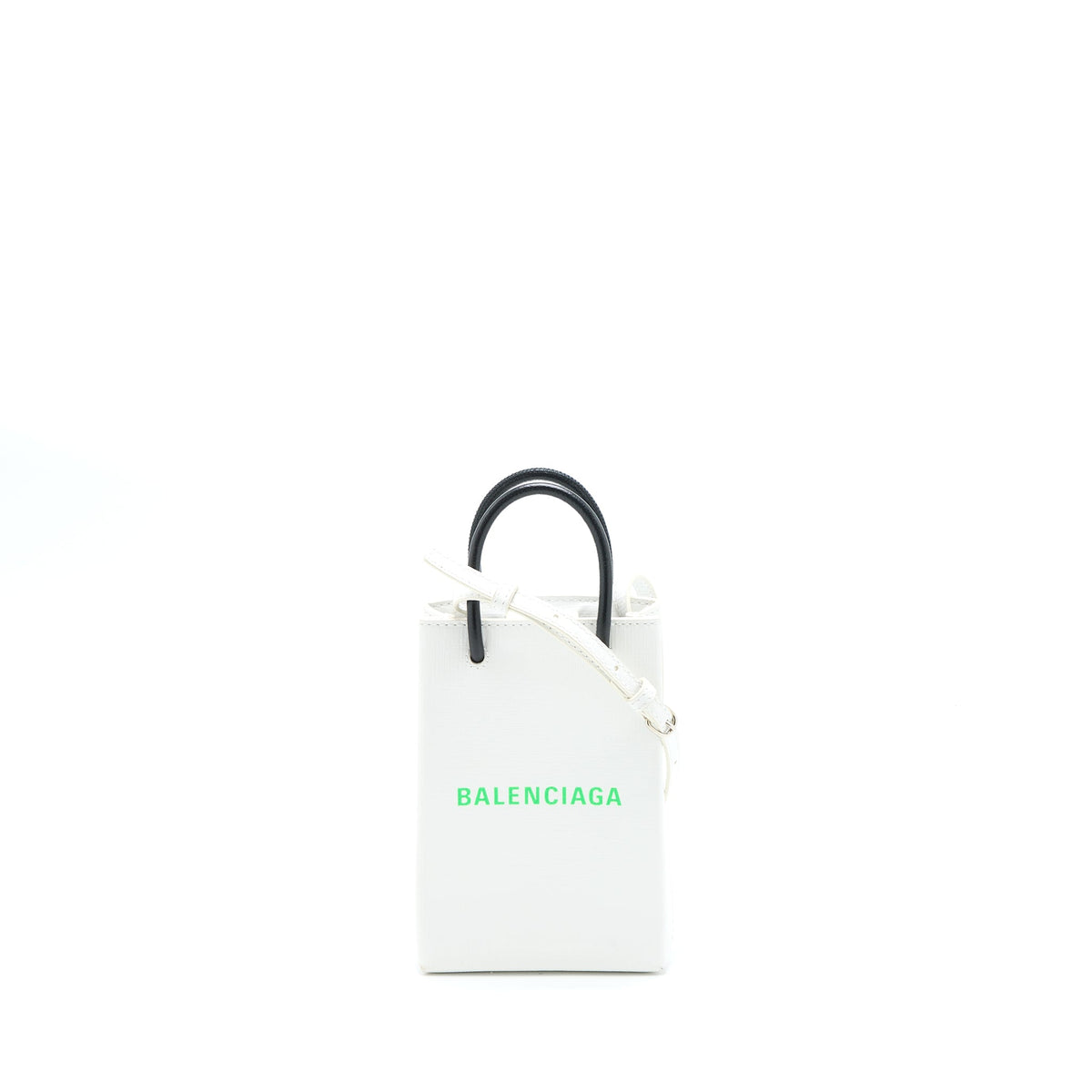 balenciaga-mini-shopping-phone-pouch-calfskin-white-multicolour-shw