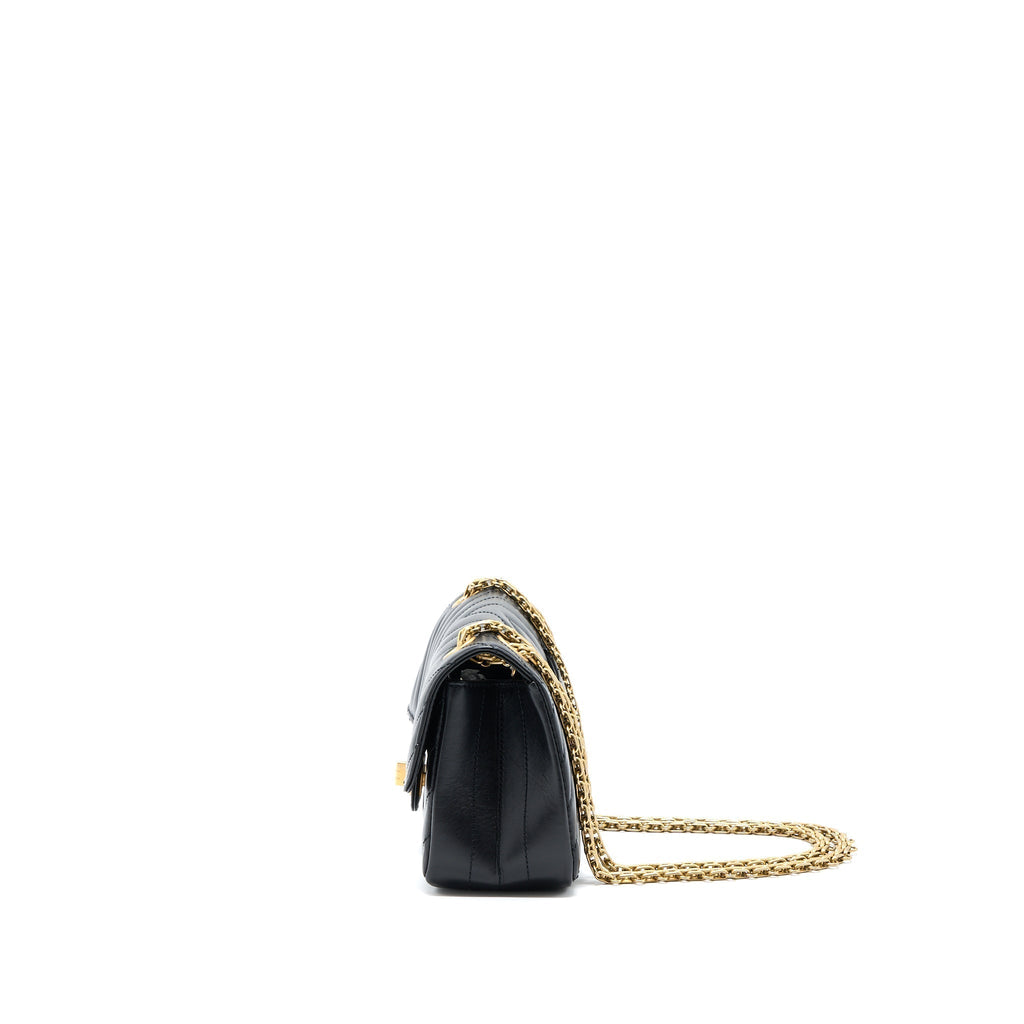 chanel-2-55-mini-chevron-flap-bag-lambskin-black-ghw