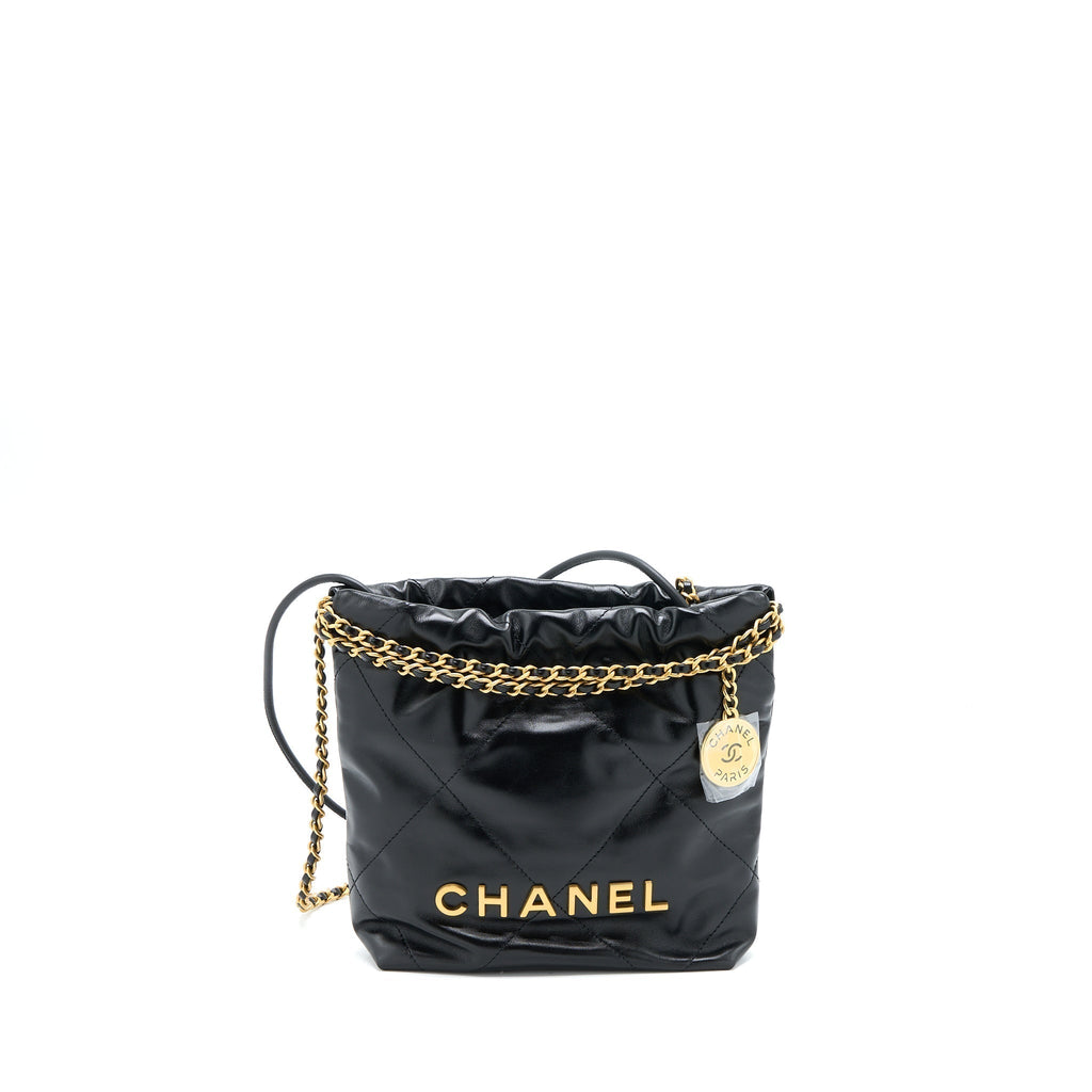 chanel-23s-mini-22-bag-shiny-calfskin-black-brushed-ghwmicrochip