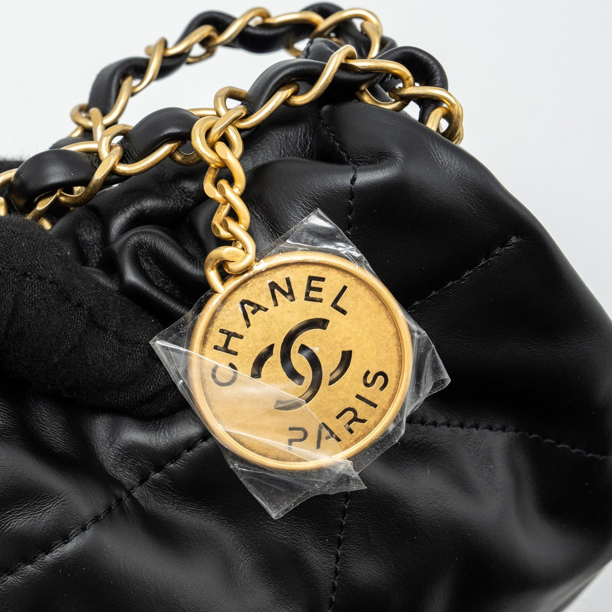 chanel-medium-22-bag-white-letter-calfskin-black-ghwmicrochip
