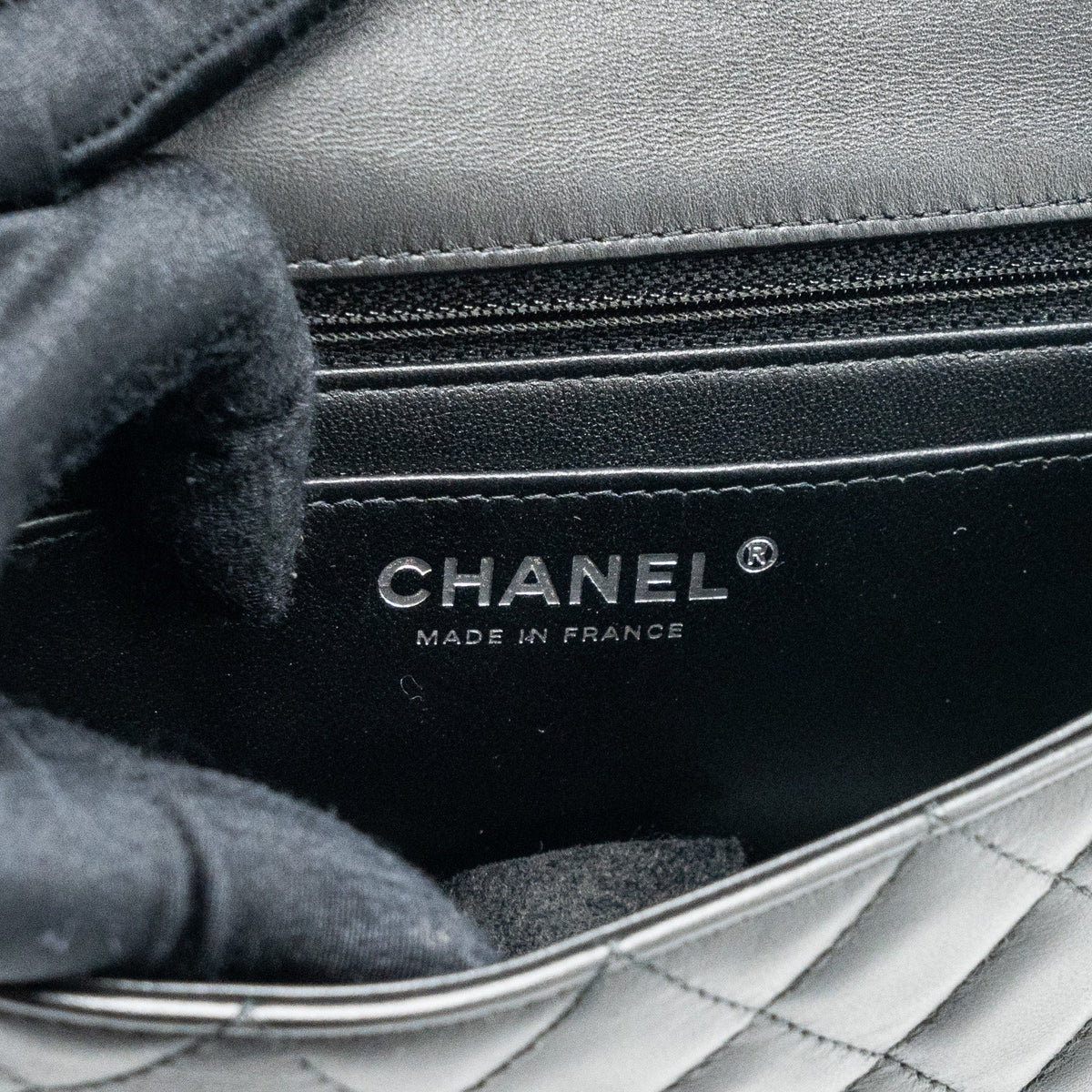 chanel-mini-rectangular-flap-bag-lambskin-black-shw-microchip-4