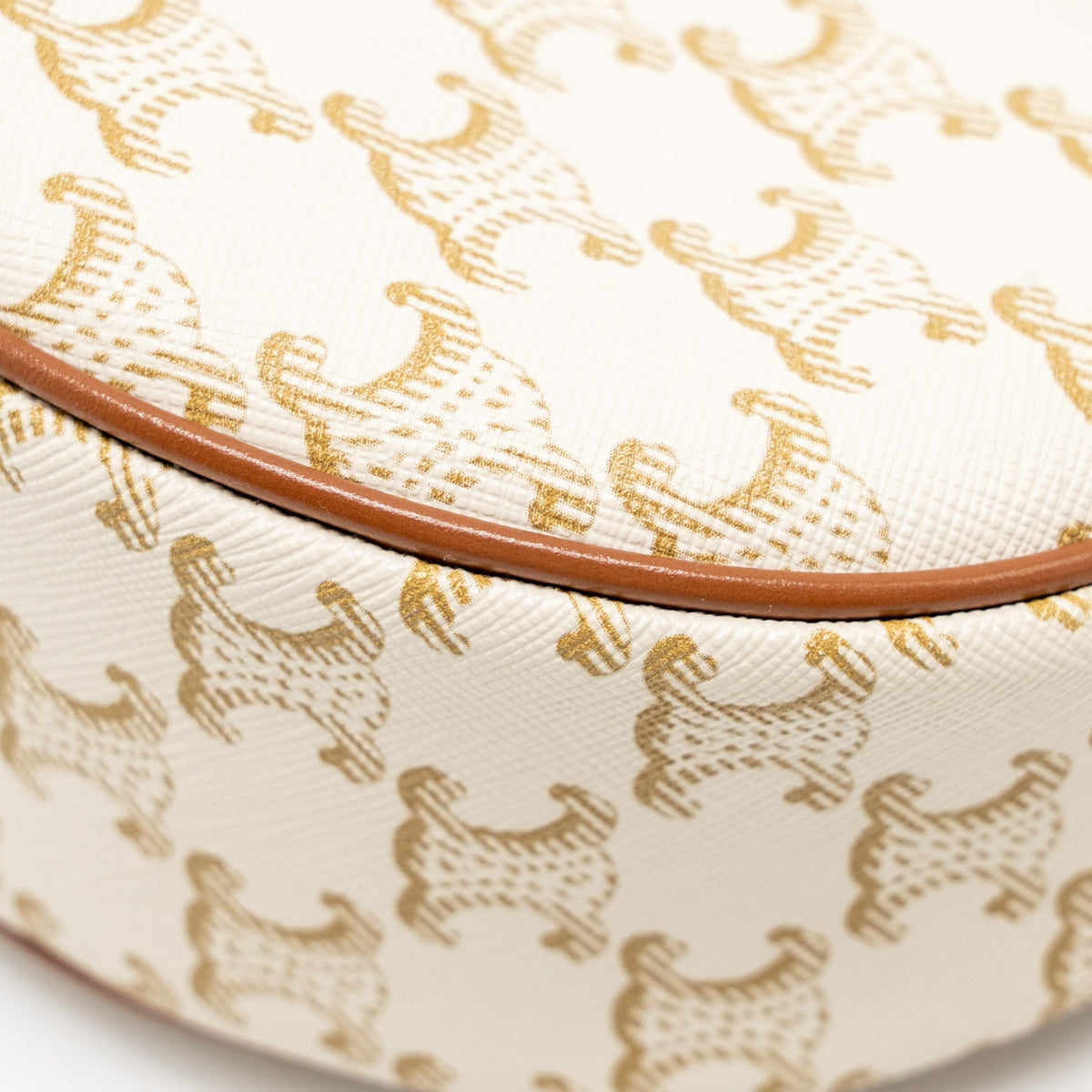 celine-ava-bag-triomphe-canvas-calfskin-white-brown-ghw-copy