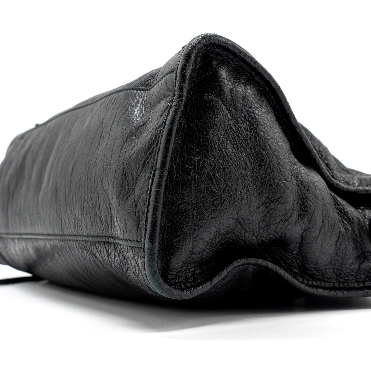 balenciaga-classic-city-bag-leather-black-ruthenium-silver-hardware
