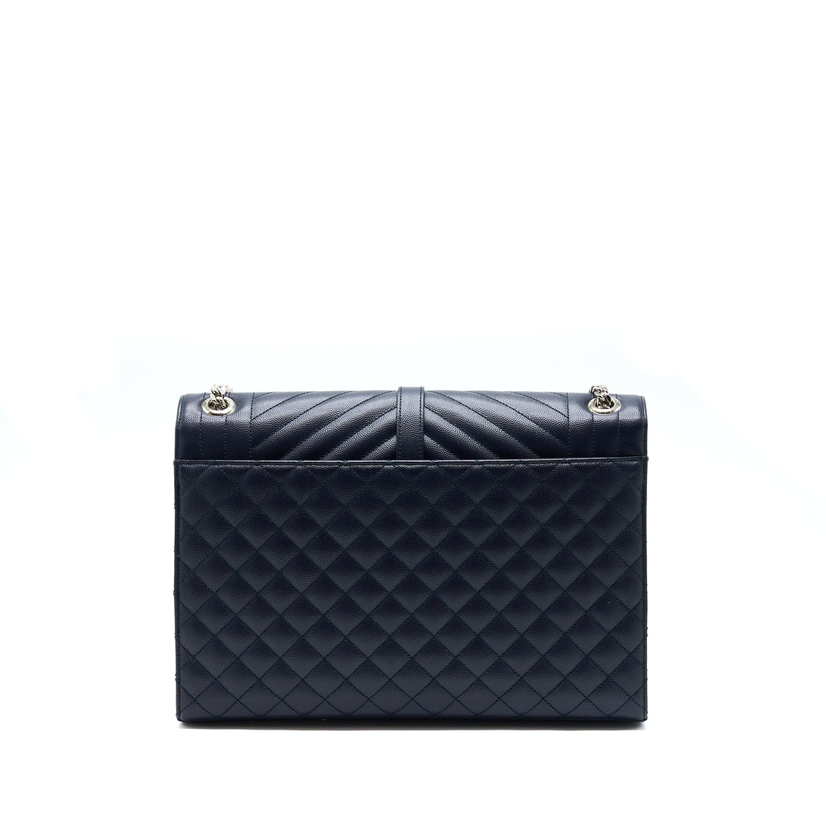 saint-laurent-envelop-shoulder-bag-calfskin-navy-shw