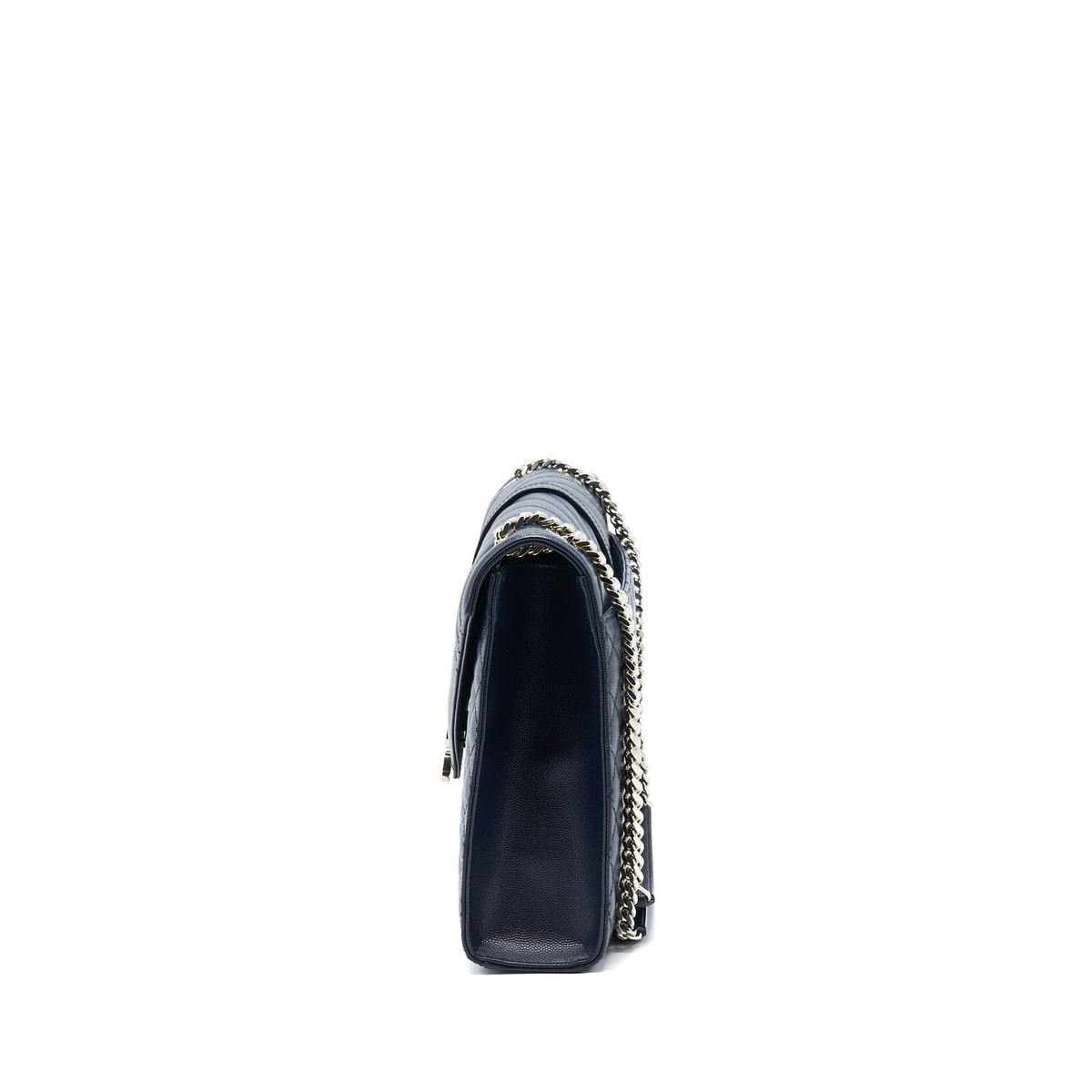 saint-laurent-envelop-shoulder-bag-calfskin-navy-shw