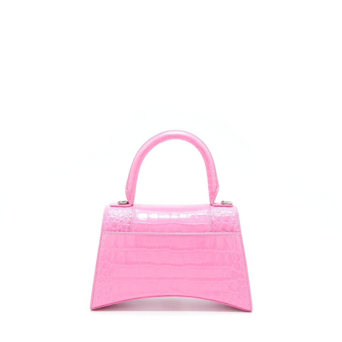 balenciaga-hourglass-croc-embossed-pink-shw