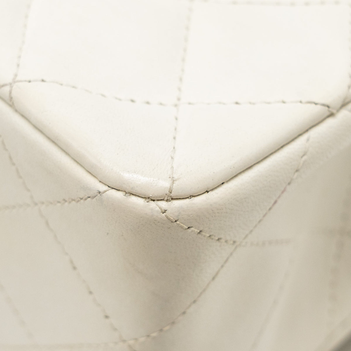 chanel-vintage-small-classic-double-flap-bag-lambskin-white-ghw