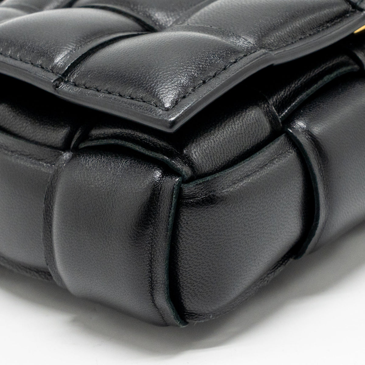 bottega-veneta-small-padded-cassette-bag-lambskin-black-ghw-1