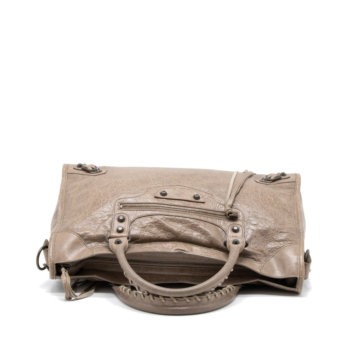 balenciaga-classic-city-bag-light-brown-ruthenium-hardware