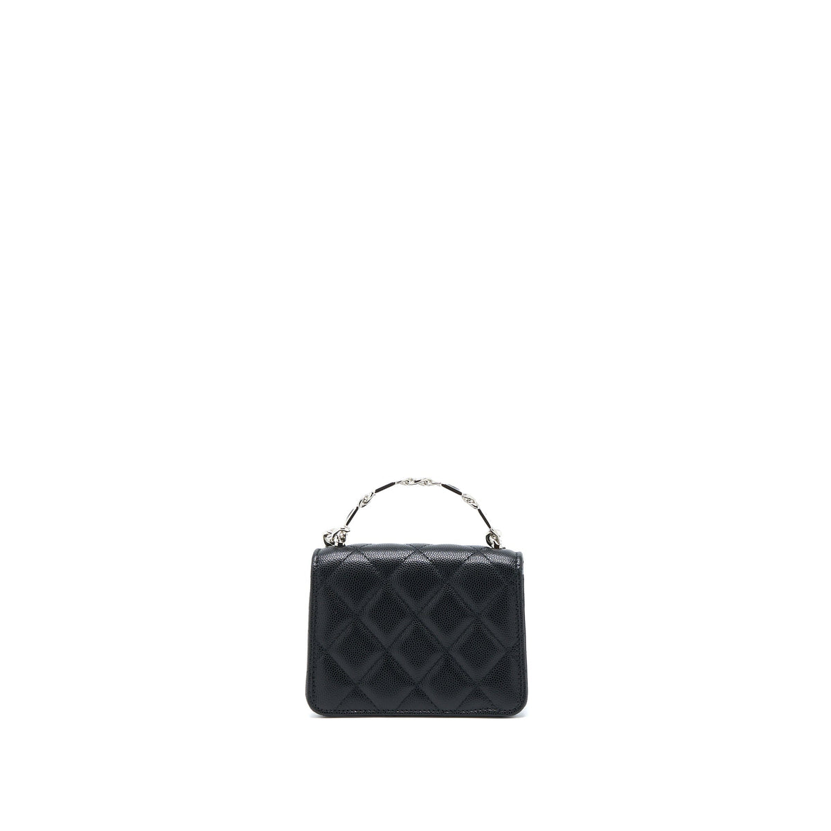 chanel-detailed-top-handle-mini-flap-bags-with-chain-caviar-black-shw