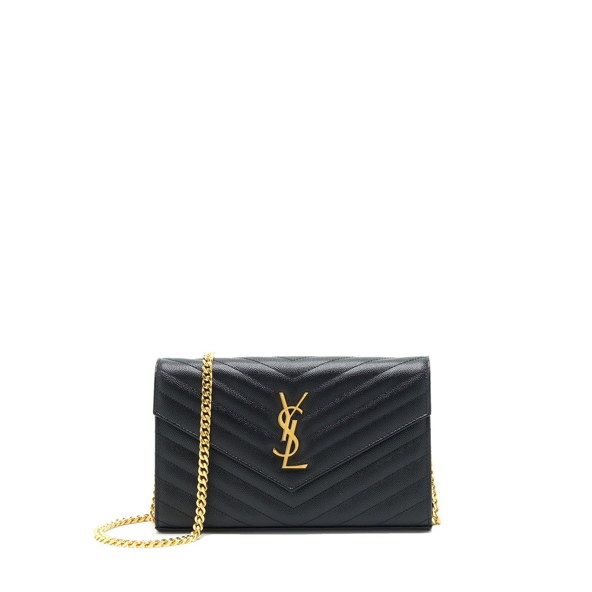 saint-laurent-envelope-chain-crossbody-bag-grained-calfskin-black-ghw-1