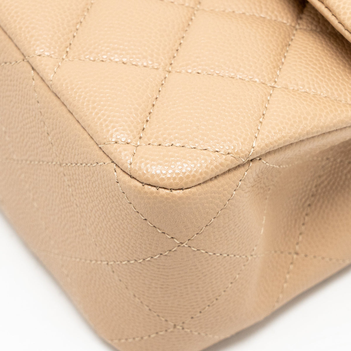 chanel-medium-classic-double-flap-bag-dark-beige-lghw