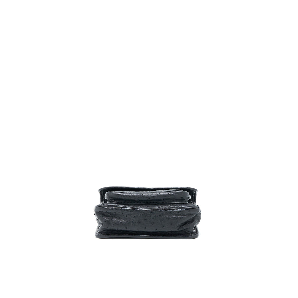 saint-laurent-niki-baby-ostrich-black-ghw