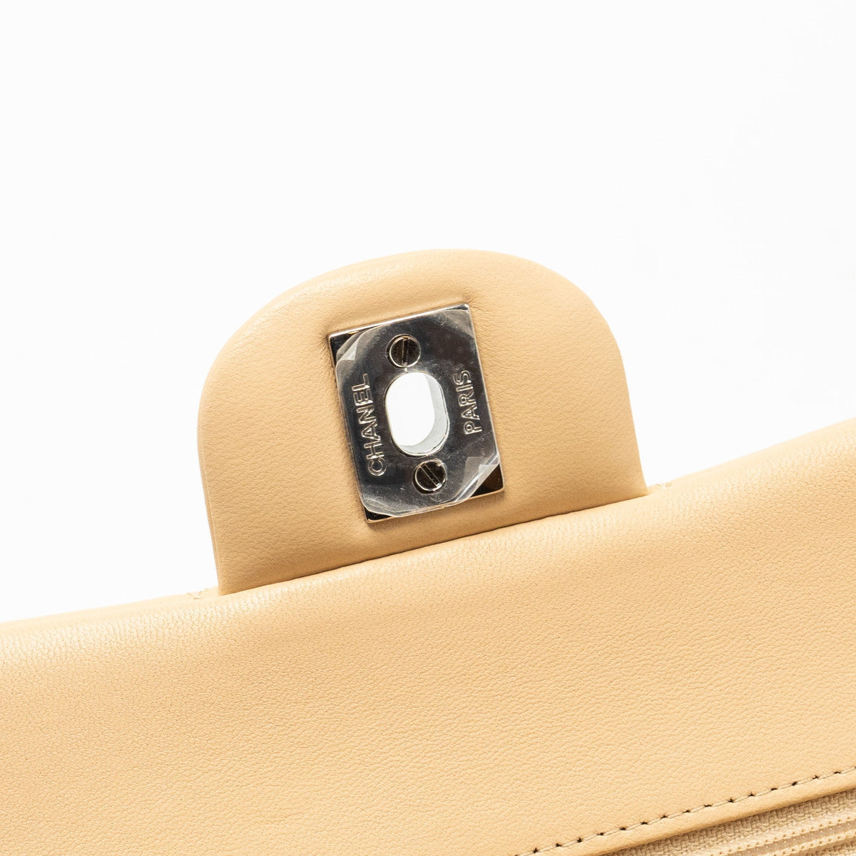 chanel-small-classic-double-flap-bag-lambskin-beige-shwmicrochip