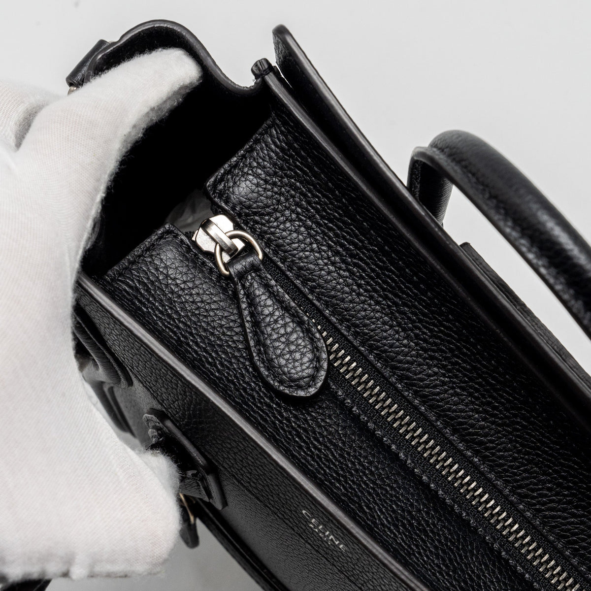 celine-nano-luggage-bag-calfskin-black-shw-3