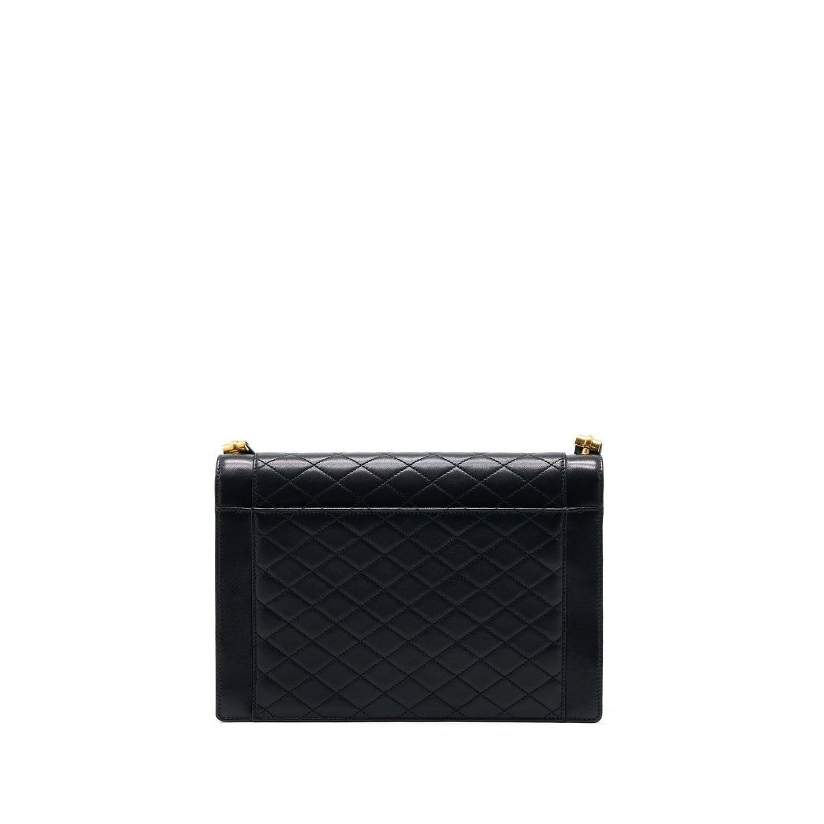 saint-laurent-ysl-envelop-shoulder-bag-lambskin-black-ghw