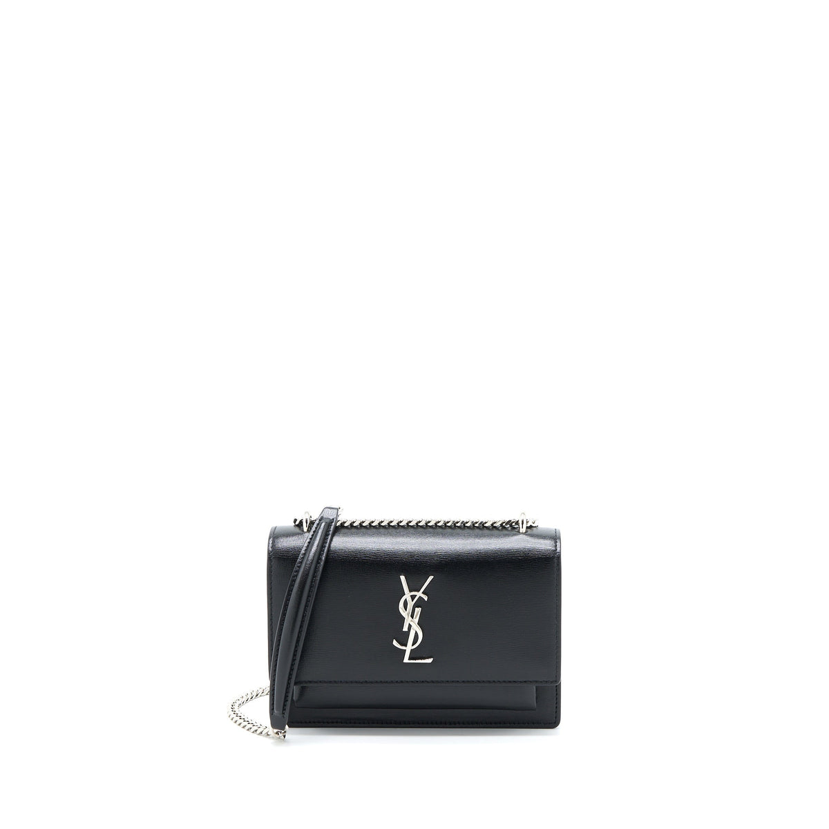 saint-laurent-sunset-chain-wallet-smooth-calfskin-black-shw