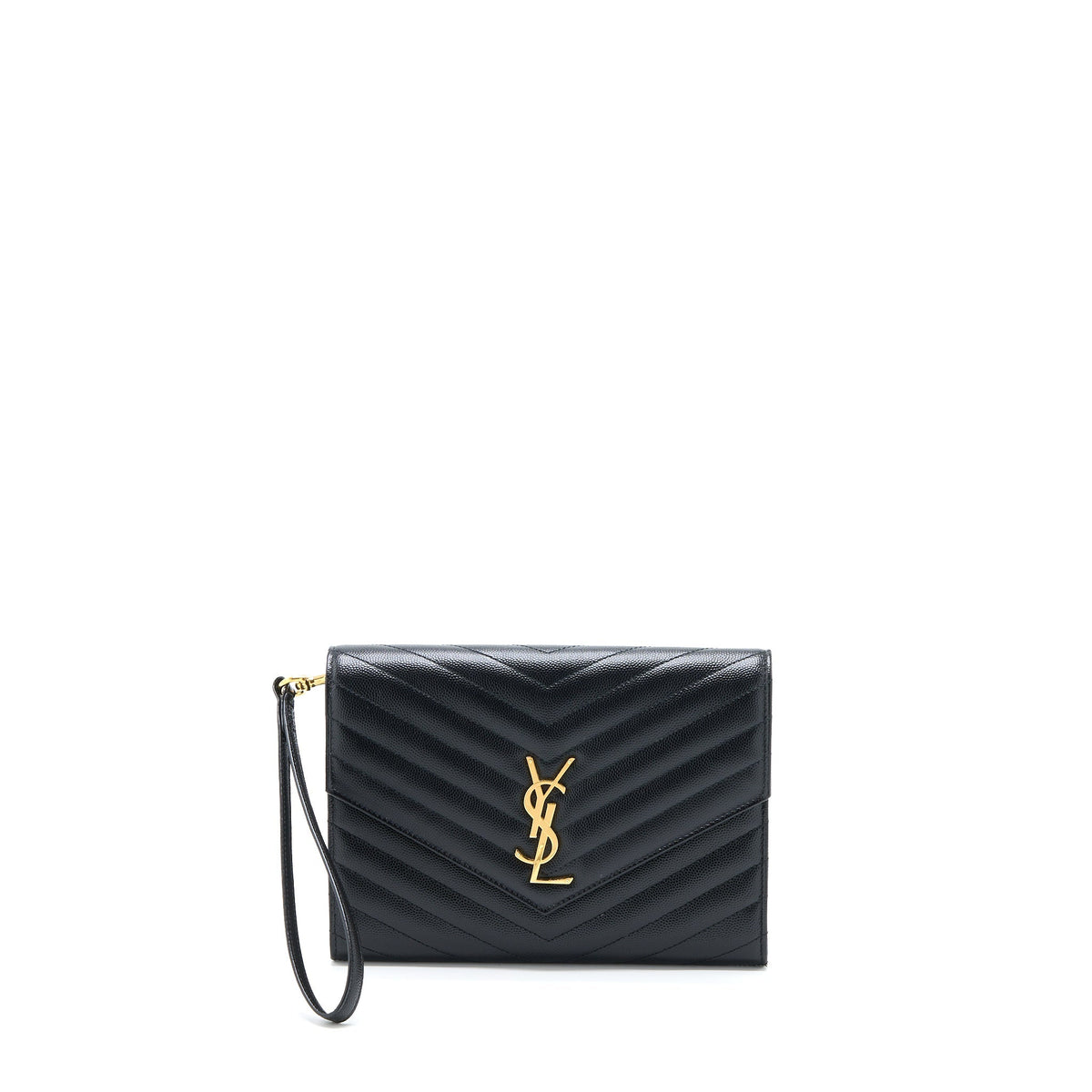 saint-laurent-ysl-envelop-clutch-grained-calfskin-black-ghw