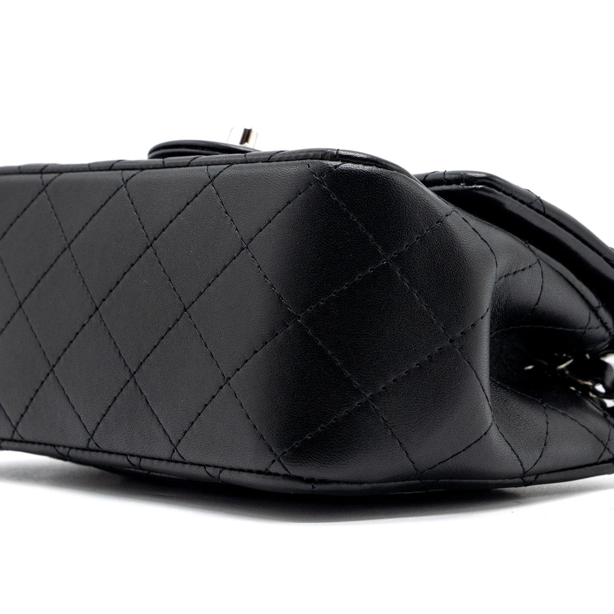 chanel-mini-square-flap-bag-lambskin-black-shw-microchip