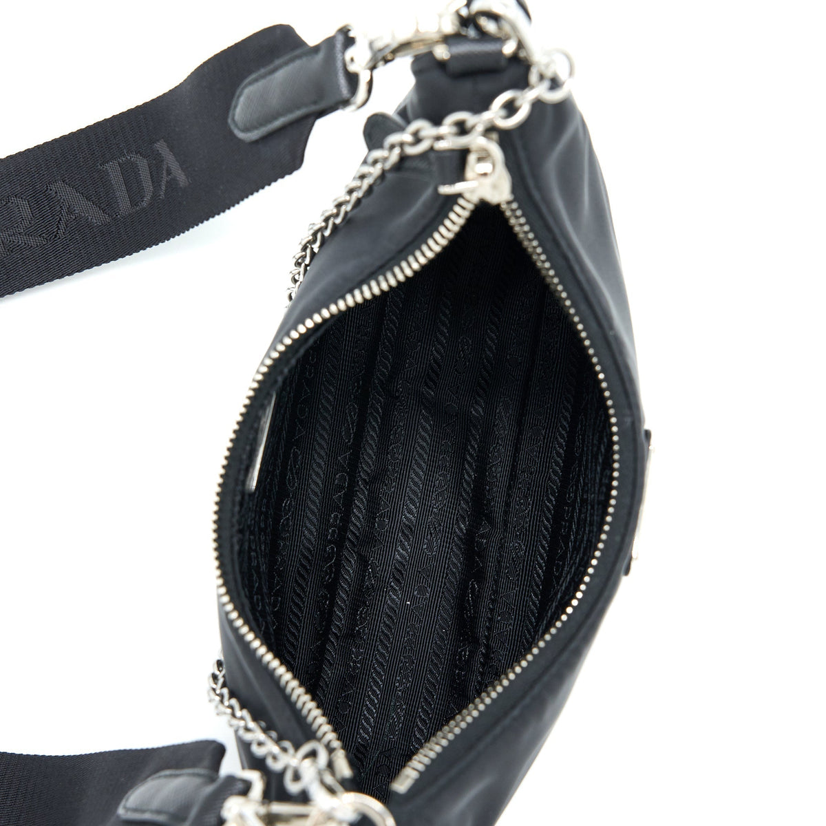 prada-re-edition-2005-nylon-bag-black-shw-2