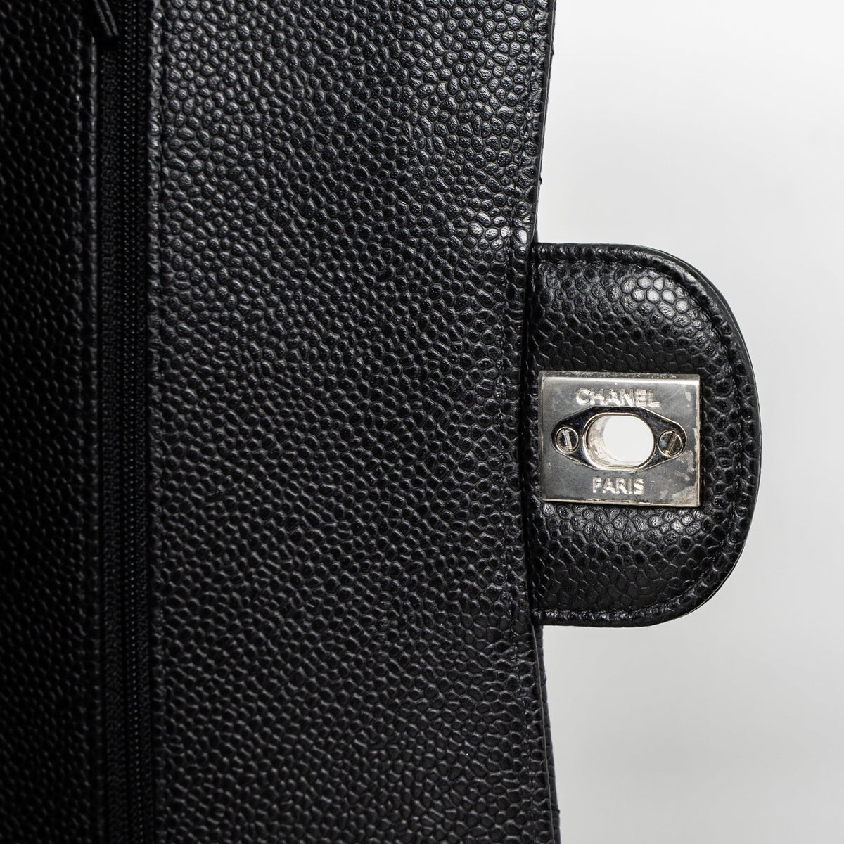 chanel-medium-classic-double-flap-bag-caviar-black-shw-2