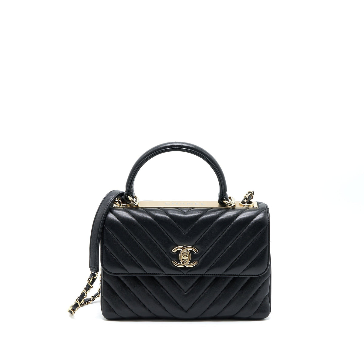 chanel-chevron-trendy-cc-flap-bag-lambskin-black-lghw