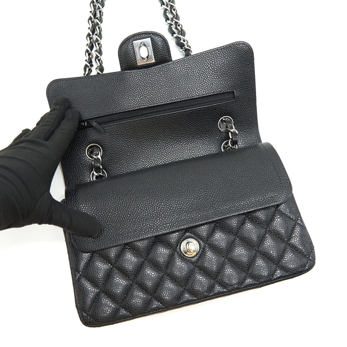 chanel-classic-small-double-flap-caviar