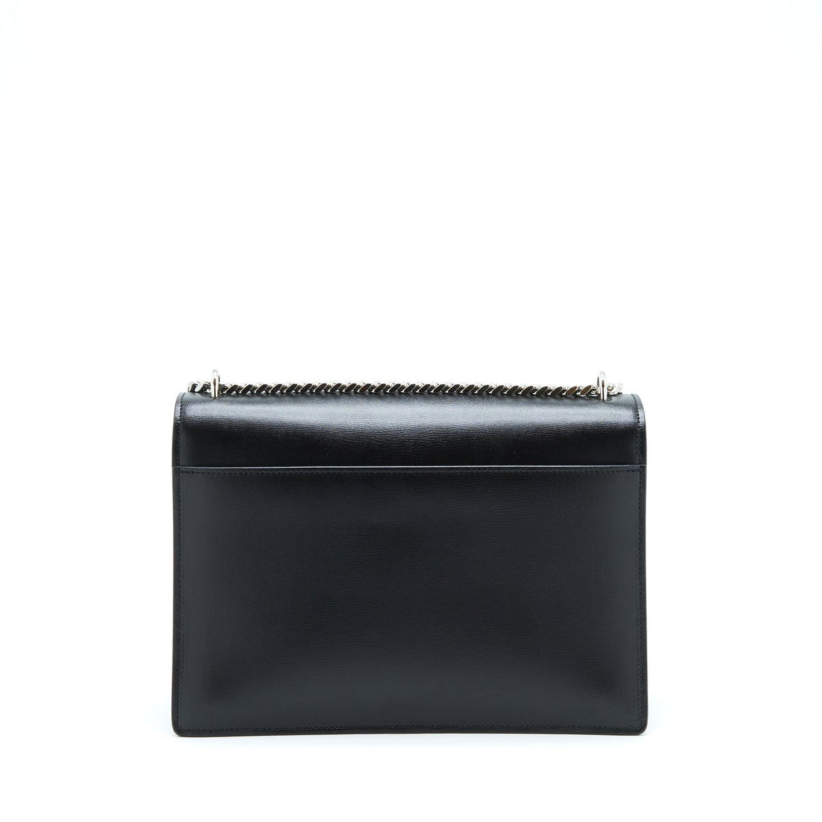 saint-laurent-ysl-medium-sunset-bag-calfskin-black-shw