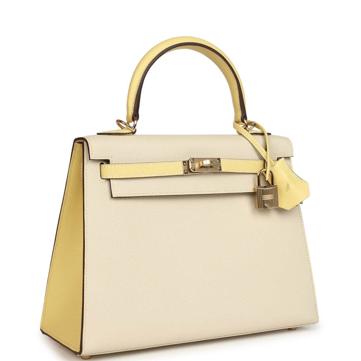 hermes-kelly-sellier-25-craie-and-jaune-poussin-epsom-gold-hardware-bag