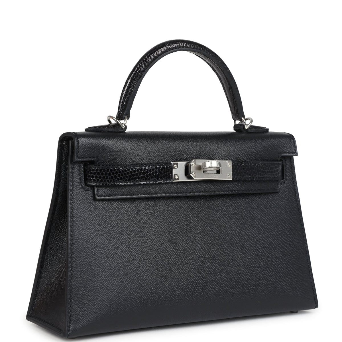 hermes-kelly-sellier-20-black-madame-shiny-varanus-lizard-bag