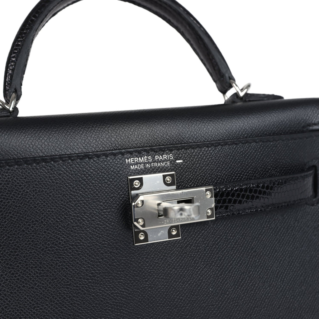 hermes-kelly-sellier-20-black-madame-shiny-varanus-lizard-bag