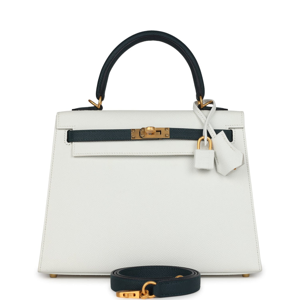hermes-kelly-sellier-25-white-and-vert-cypress-epsom-brushed-gold-hardware-bag