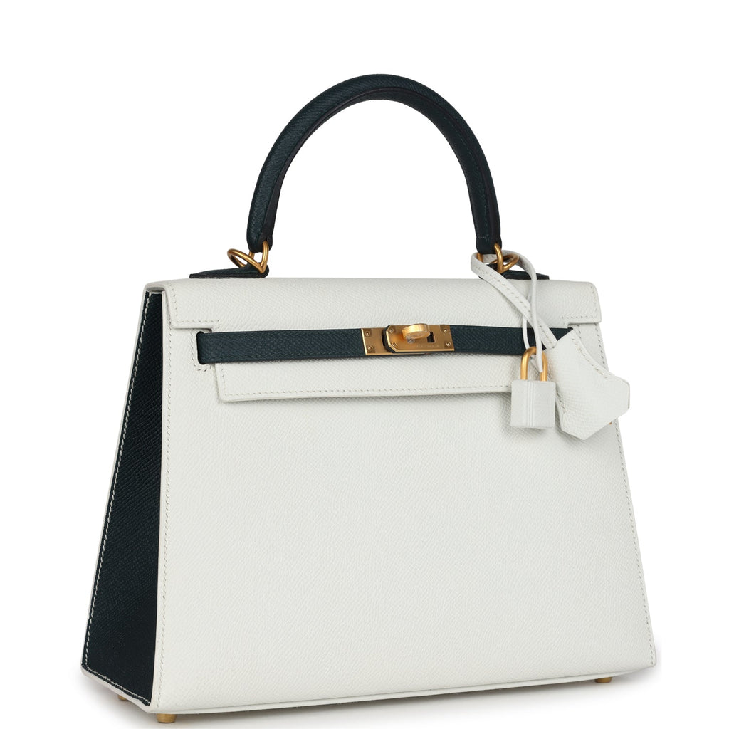 hermes-kelly-sellier-25-white-and-vert-cypress-epsom-brushed-gold-hardware-bag