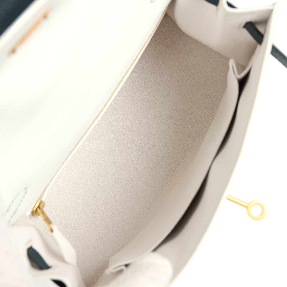 hermes-kelly-sellier-25-white-and-vert-cypress-epsom-brushed-gold-hardware-bag