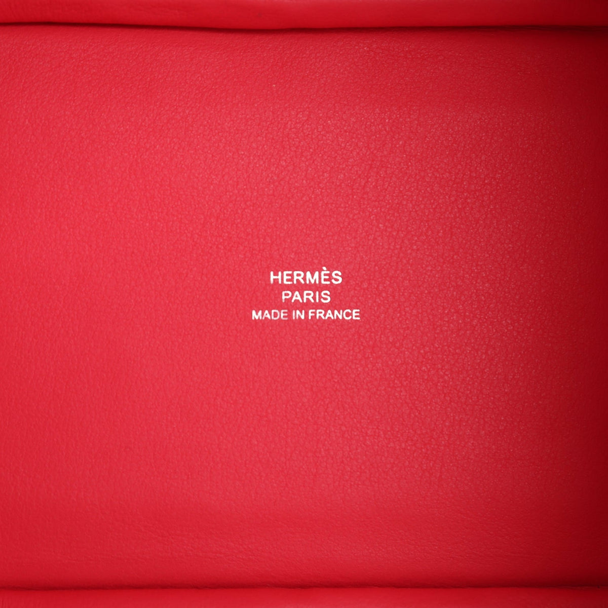 Micro Hermes Picotin Lock 14 Bougainvillea Ostrich Palladium Hardware Bag
