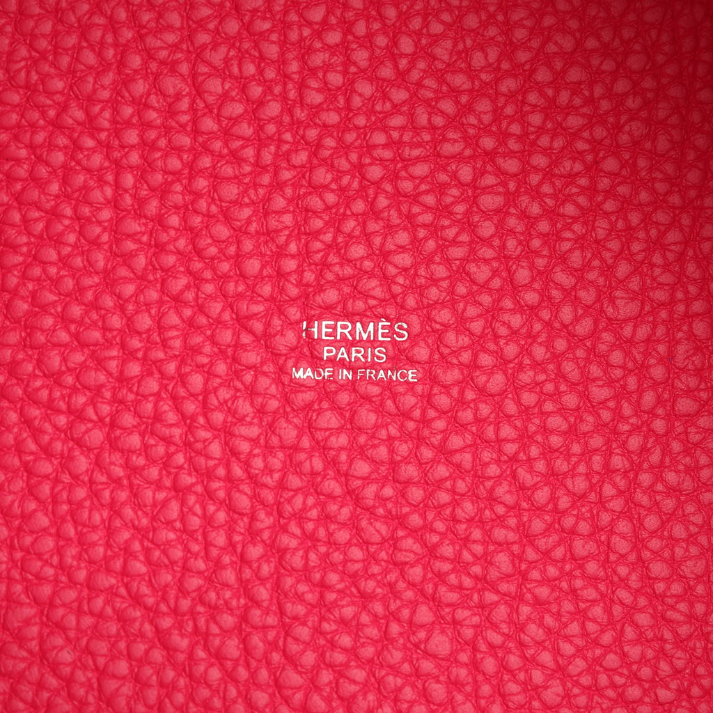 Hermes Picotin 18 Monochrome Rose Mexico Clemence Pink Palladium Hardware Bag
