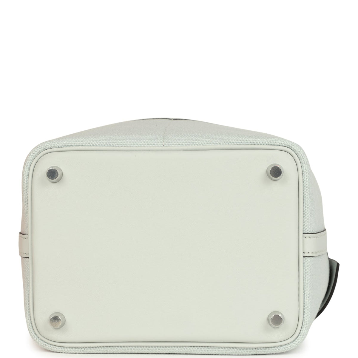 Hermes Picotin Cargo 18 Gris Platine Toile Canvas and Swift Palladium Hardware Bag