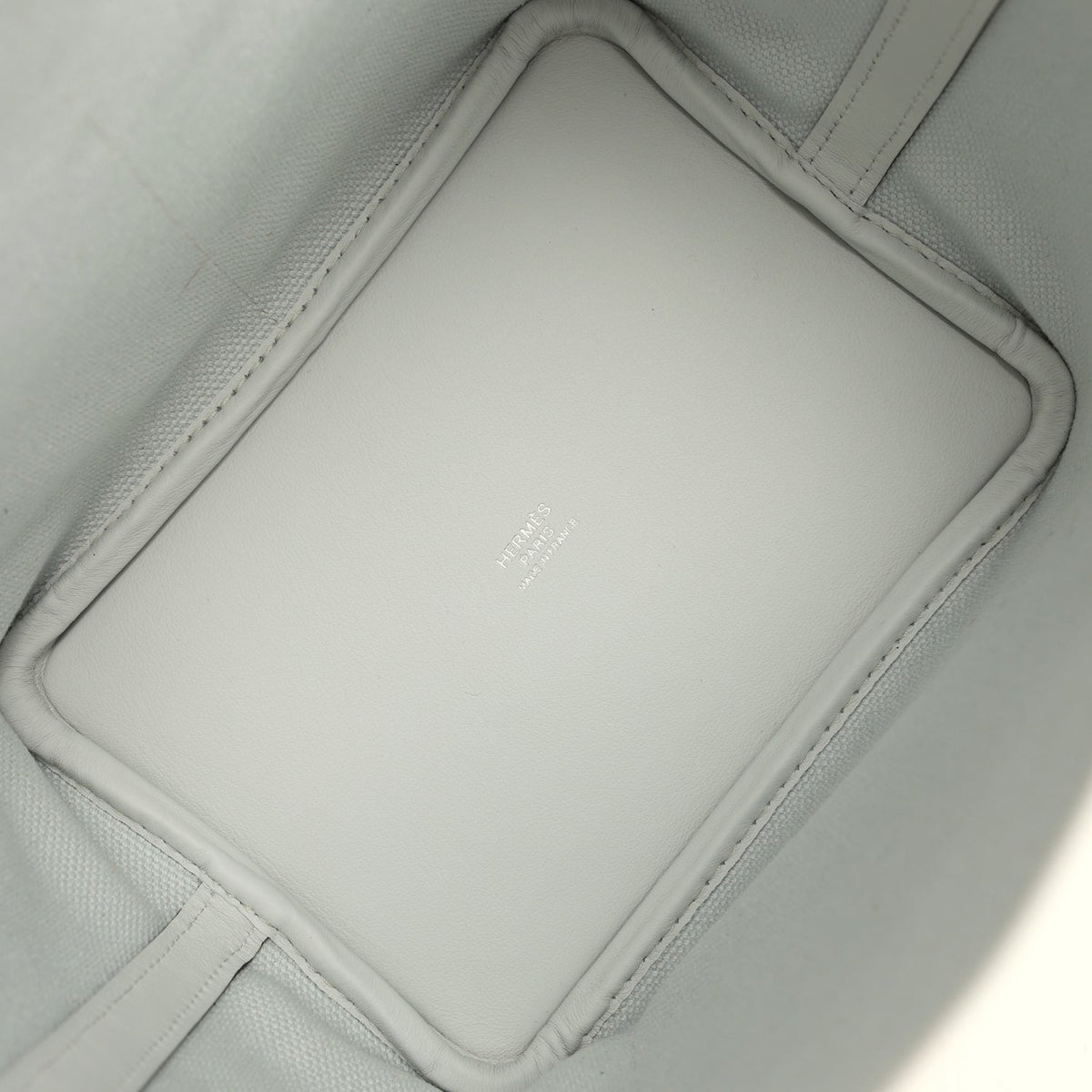 Hermes Picotin Cargo 18 Gris Platine Toile Canvas and Swift Palladium Hardware Bag
