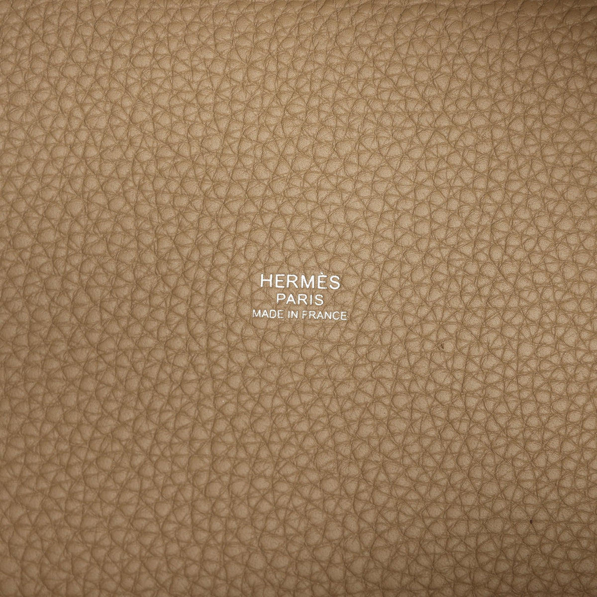 Hermes Picotin Lock 18 Beige Marfa Palladium Hardware Bag