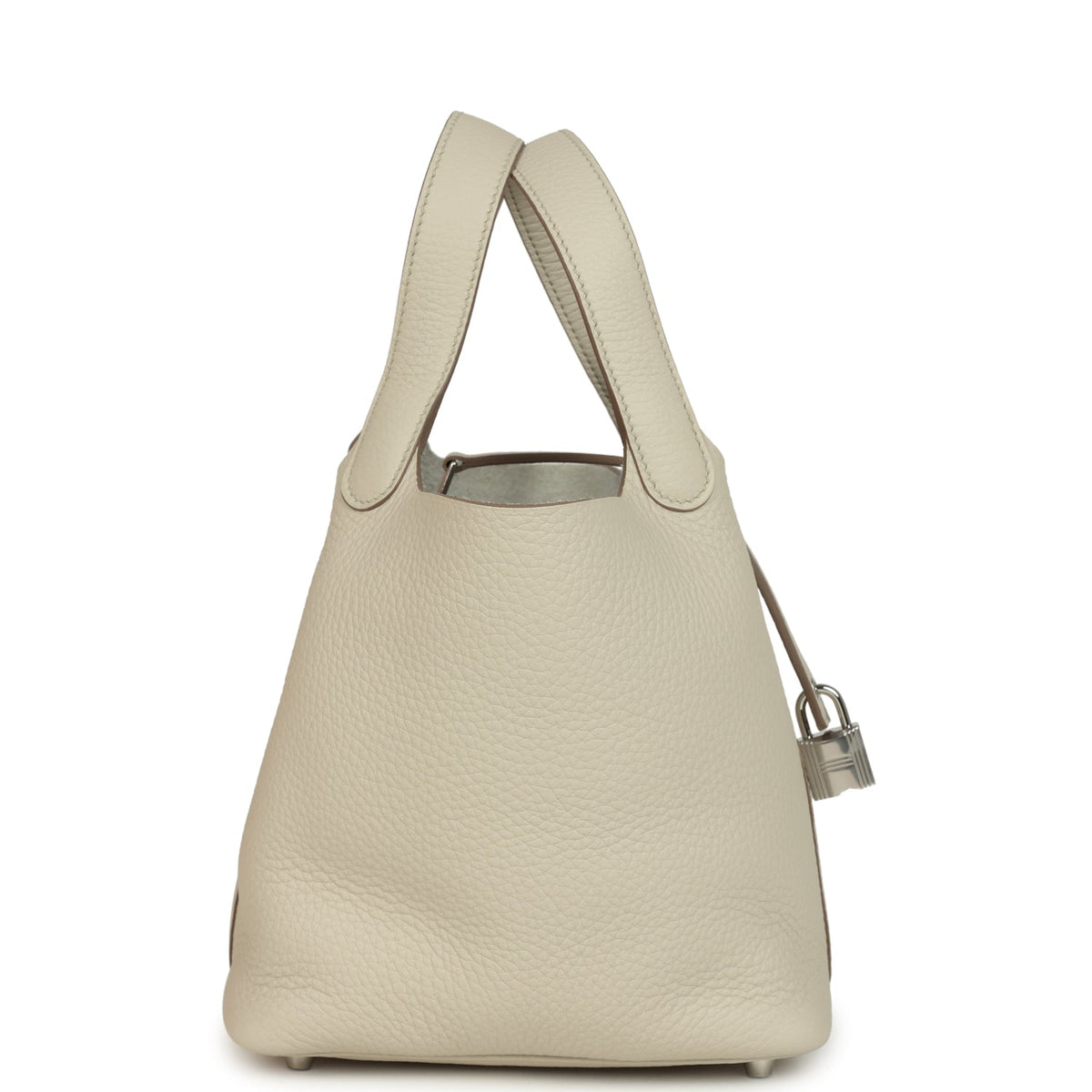 Hermes Picotin Lock 18 Beton Clemence Palladium Hardware Bag