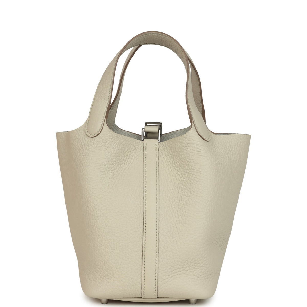 Hermes Picotin Lock 18 Beton Clemence Palladium Hardware Bag
