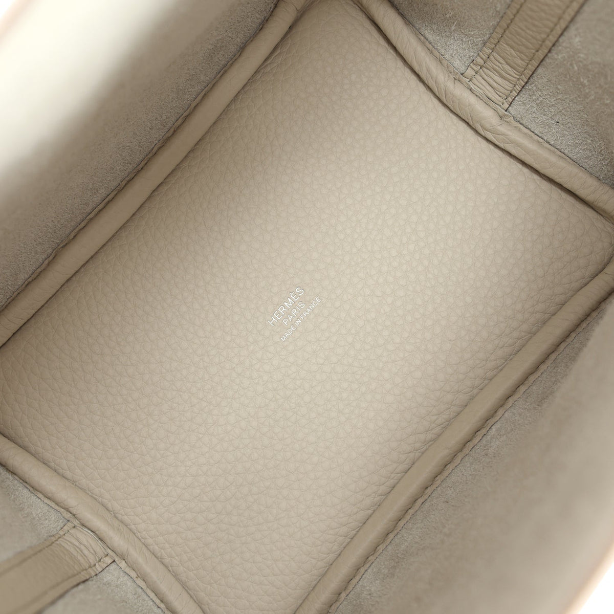 Hermes Picotin Lock 18 Beton Clemence Palladium Hardware Bag