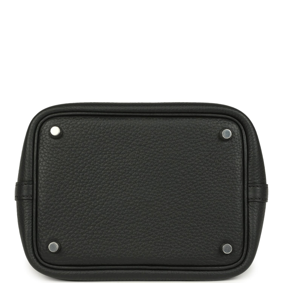 Hermes Picotin Lock 18 Black Clemence Palladium Hardware Bag