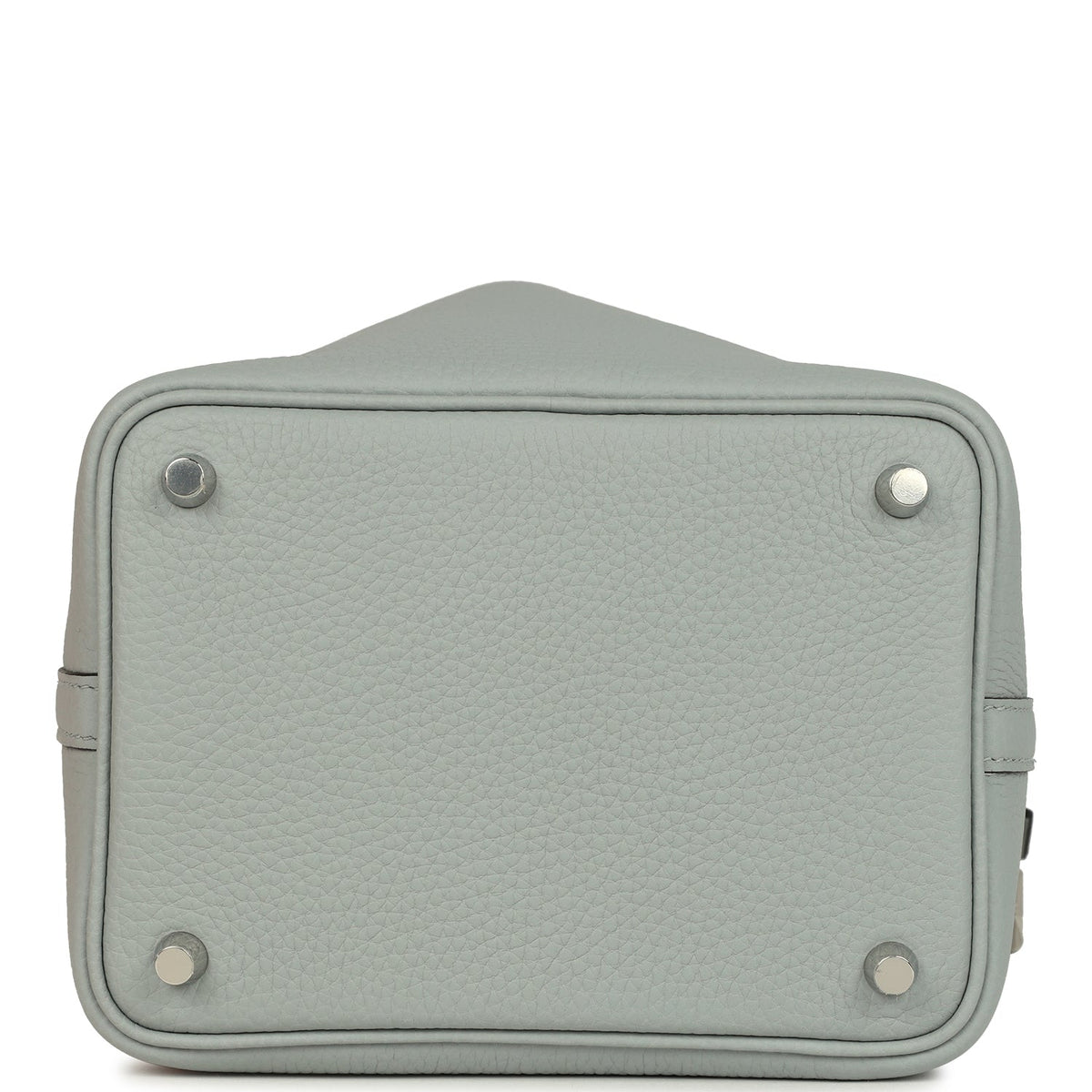 Hermes Picotin Lock 18 Bleu Glacier Palladium Hardware Bag