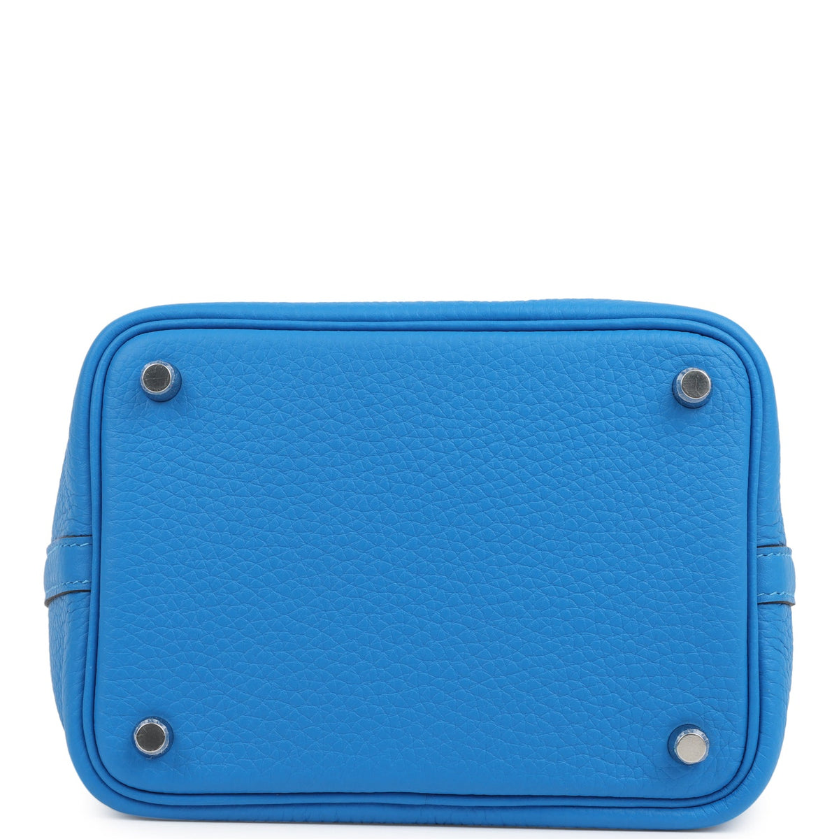 Hermes Picotin Lock 18 Bleu Hydra Palladium Hardware Bag