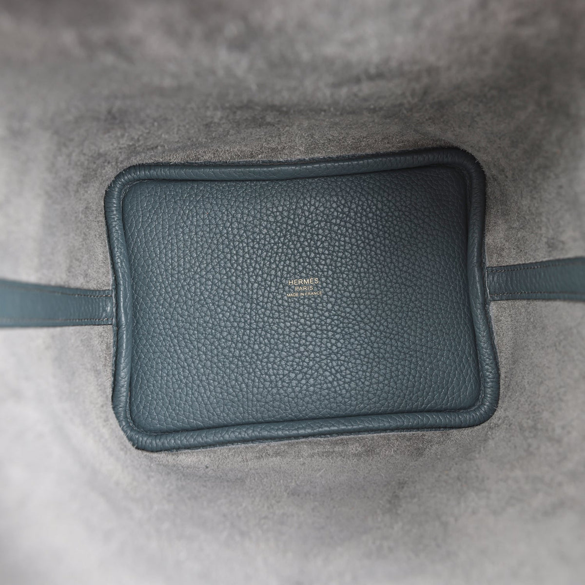 Hermes Picotin Lock 18 Bleu Orage Clemence Gold Hardware Bag