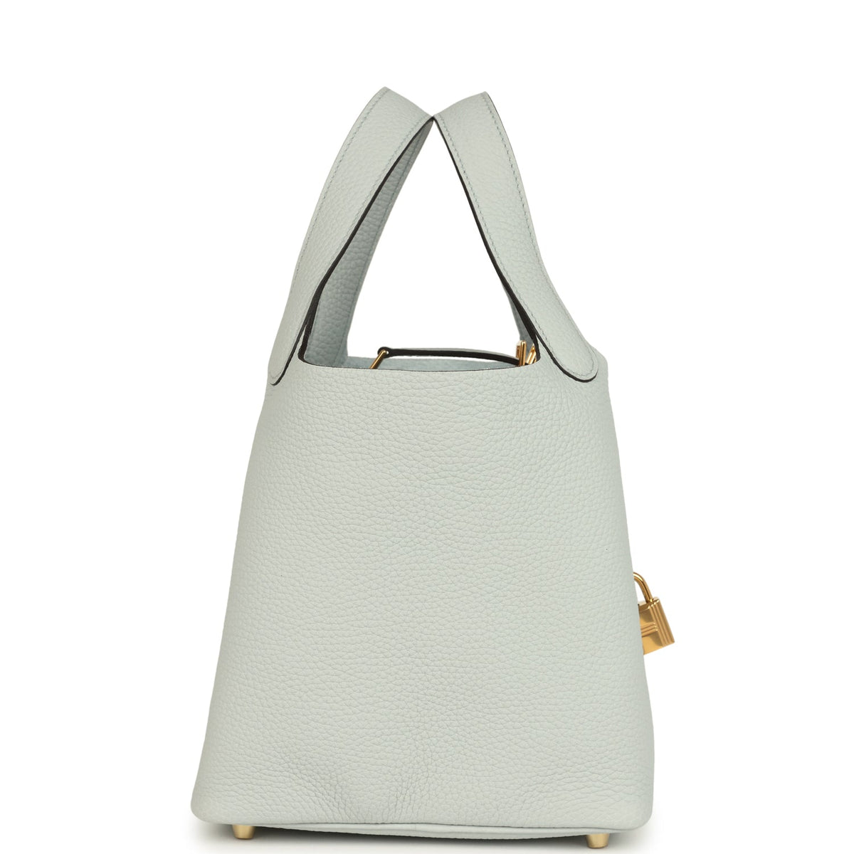 Hermes Picotin Lock 18 Bleu Pale Gold Hardware Bag